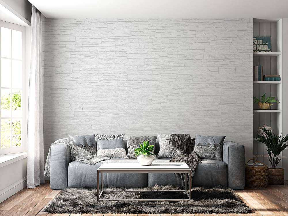 White stones