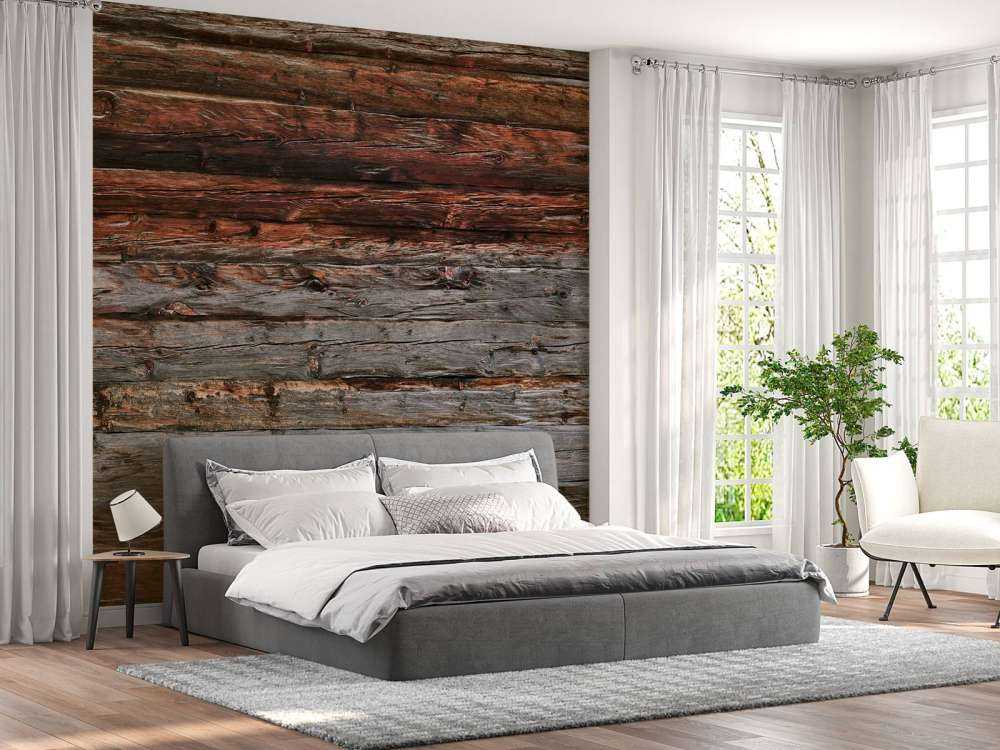 Dark weathered wood