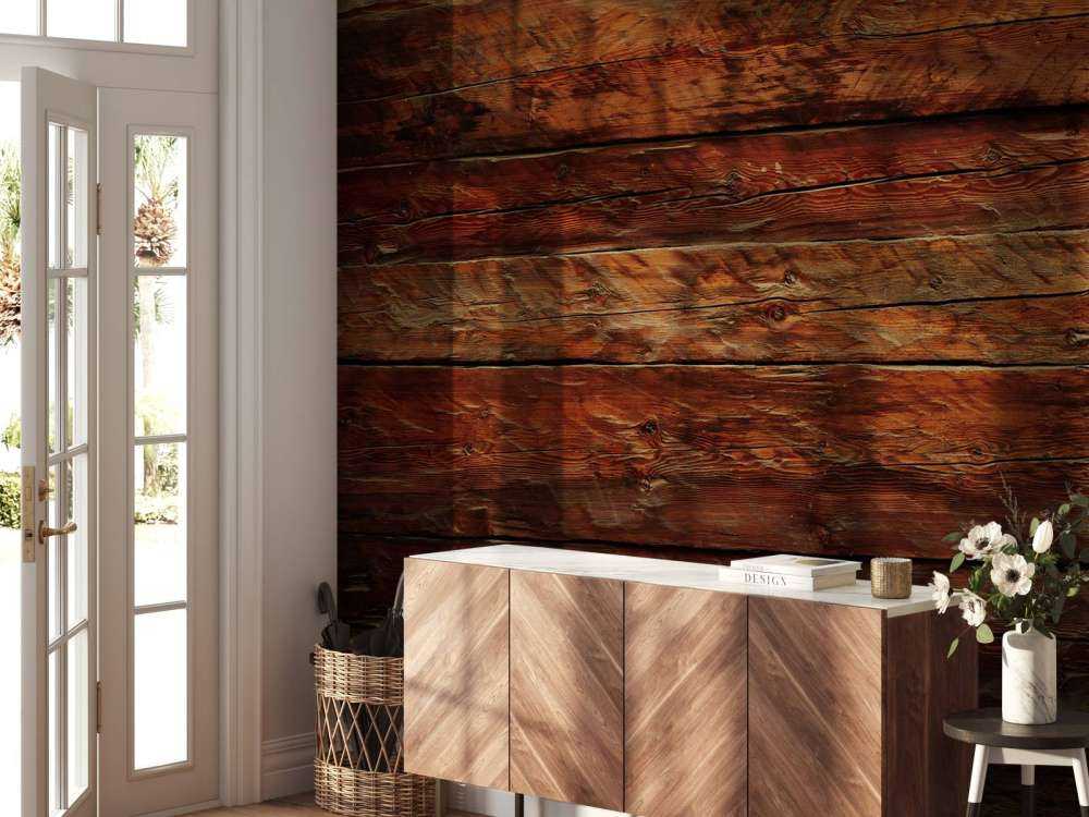Wooden wall