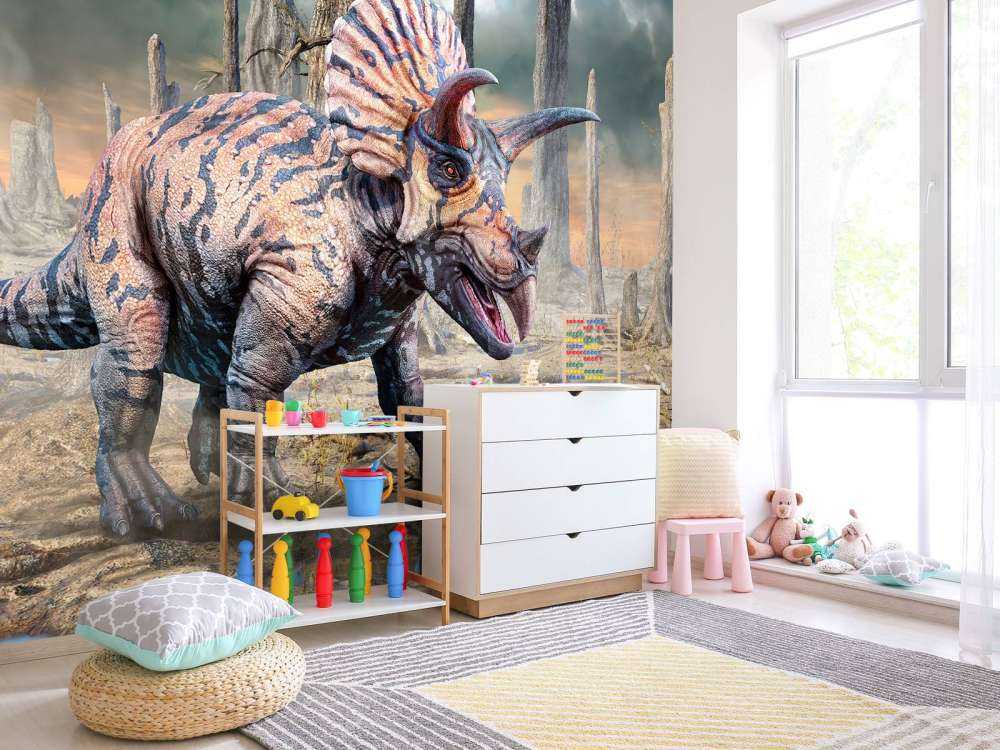 Torosaurus in a deserted area