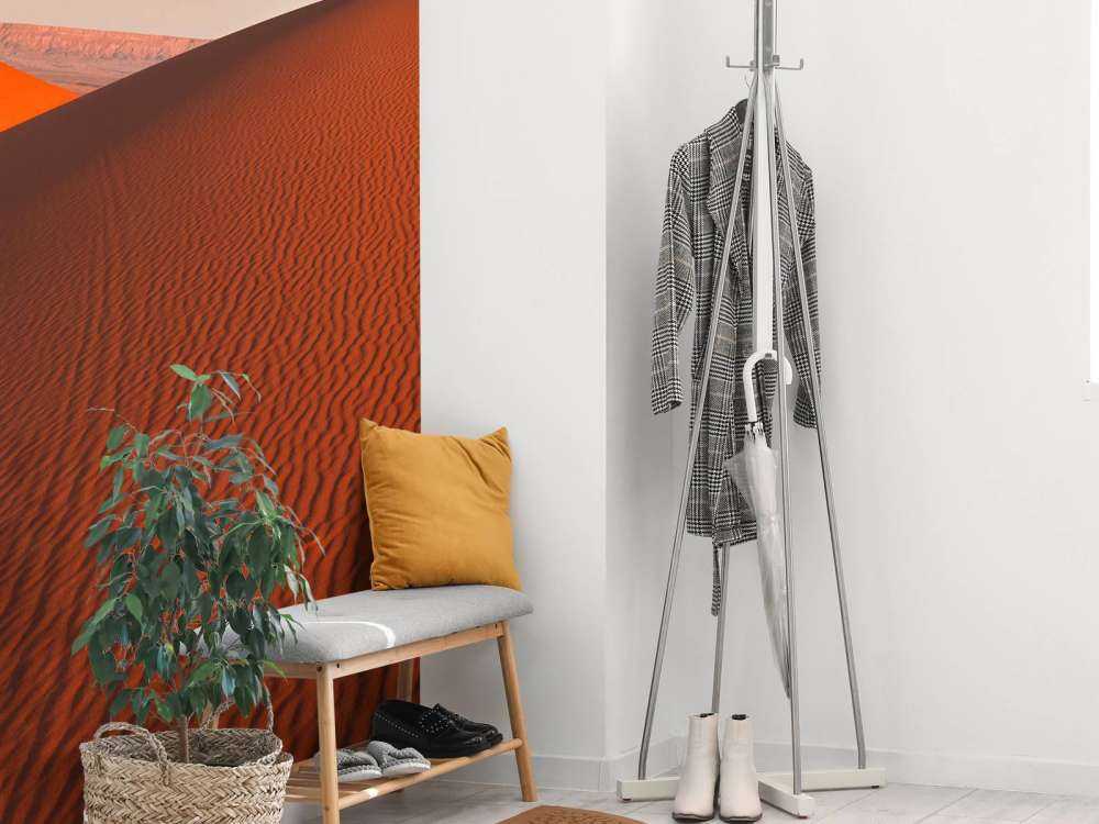 Sand dunes in the Sahara desert