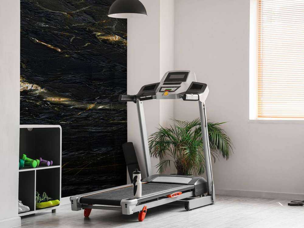 Dark marble with stripes