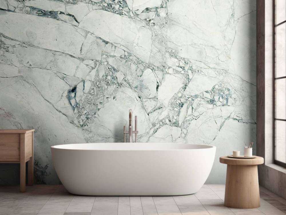 Textured grey marble