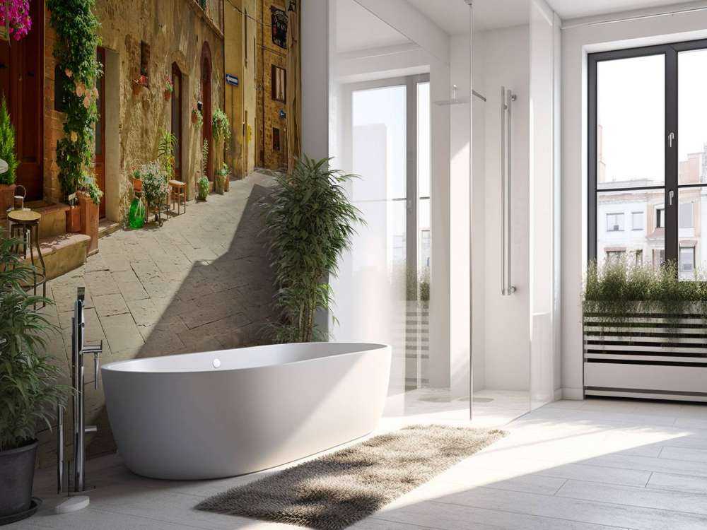 Terraces in old street