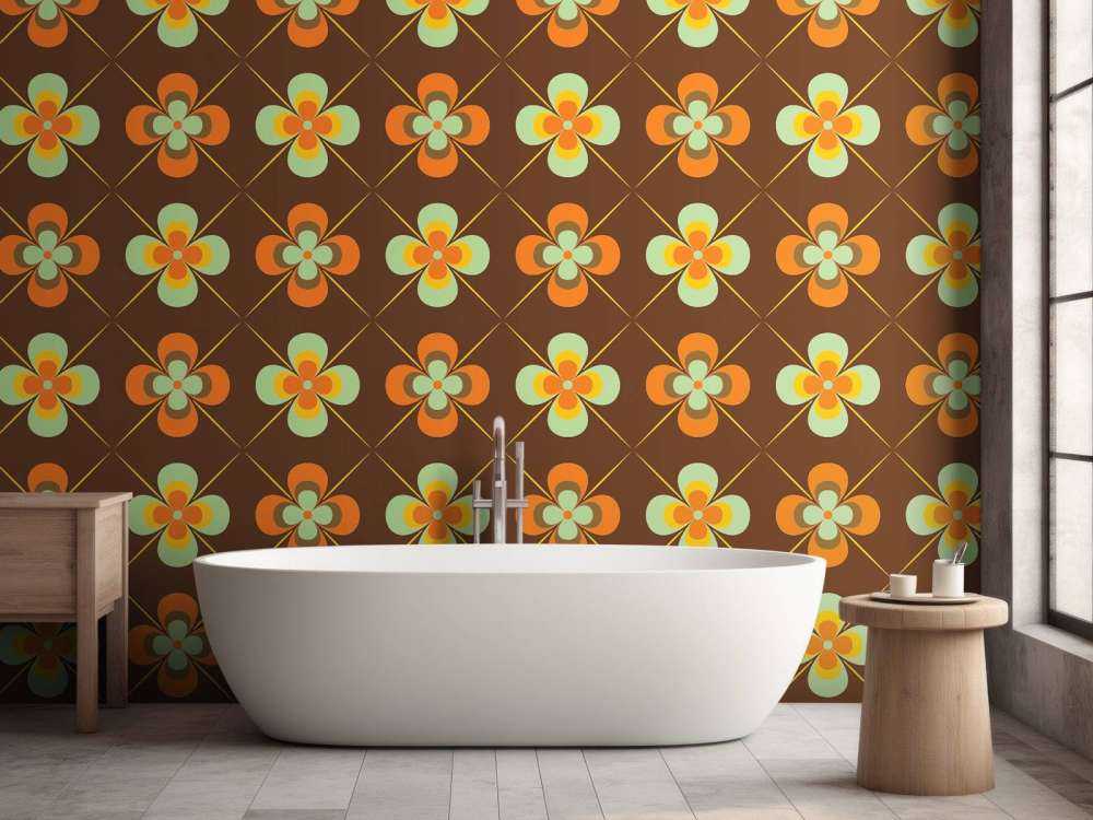 Vintage daisies flowers