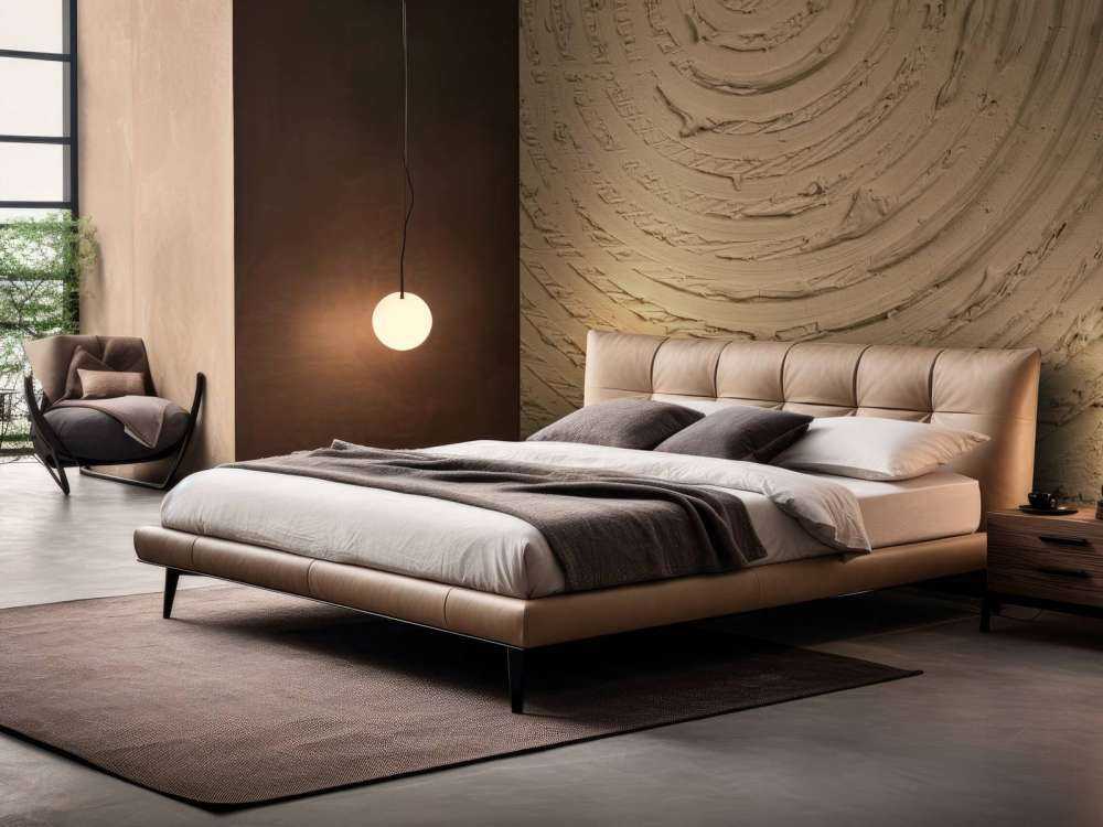 Round shapes and lines in gold brown