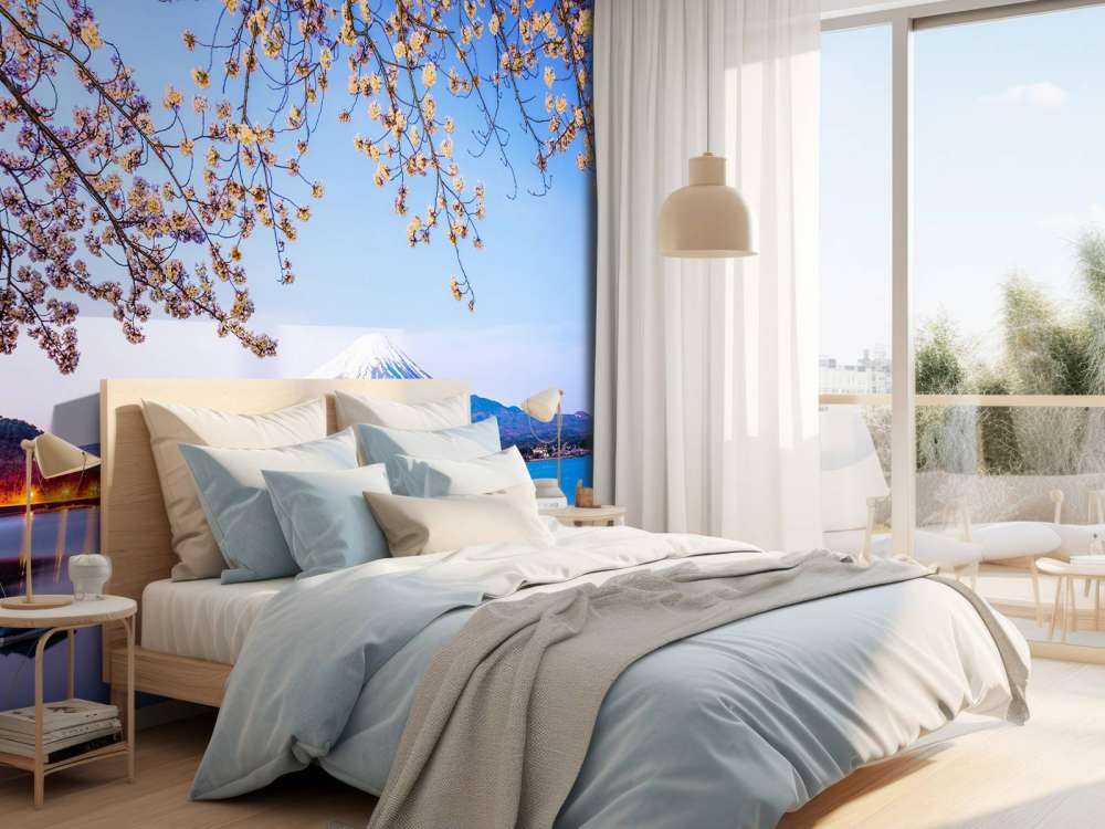 Mount Fuji by the water