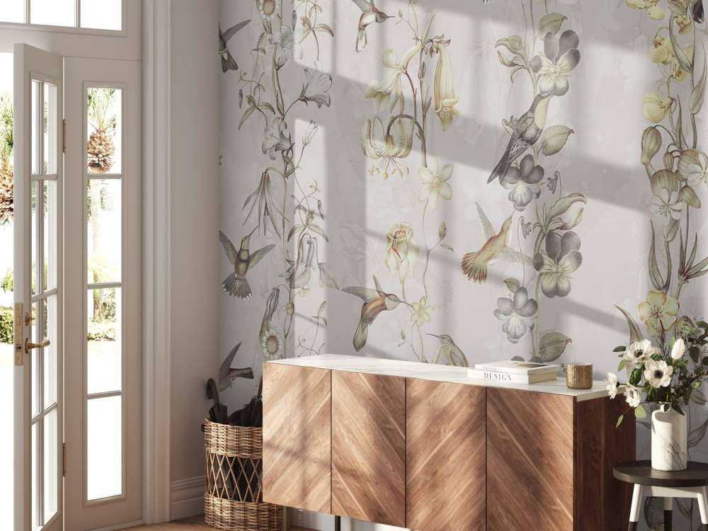 Weadow and Garden Flowers Cream