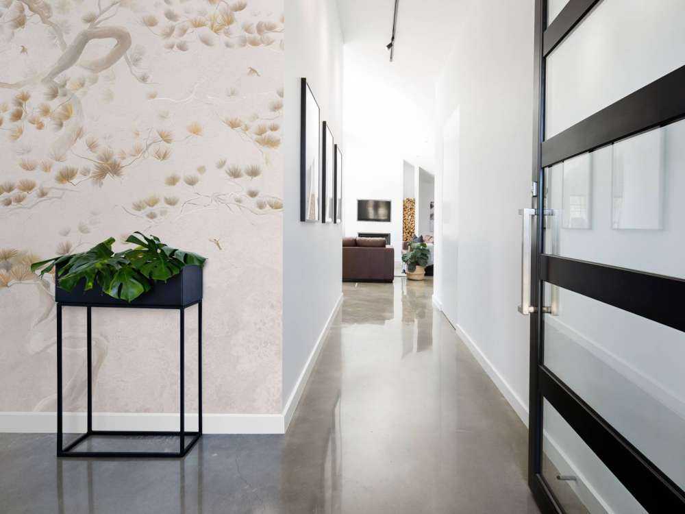 Blossom Tree Art - Beige