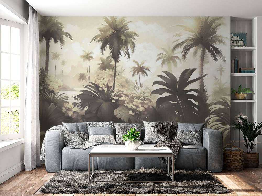 Breath of the tropics Dark Green