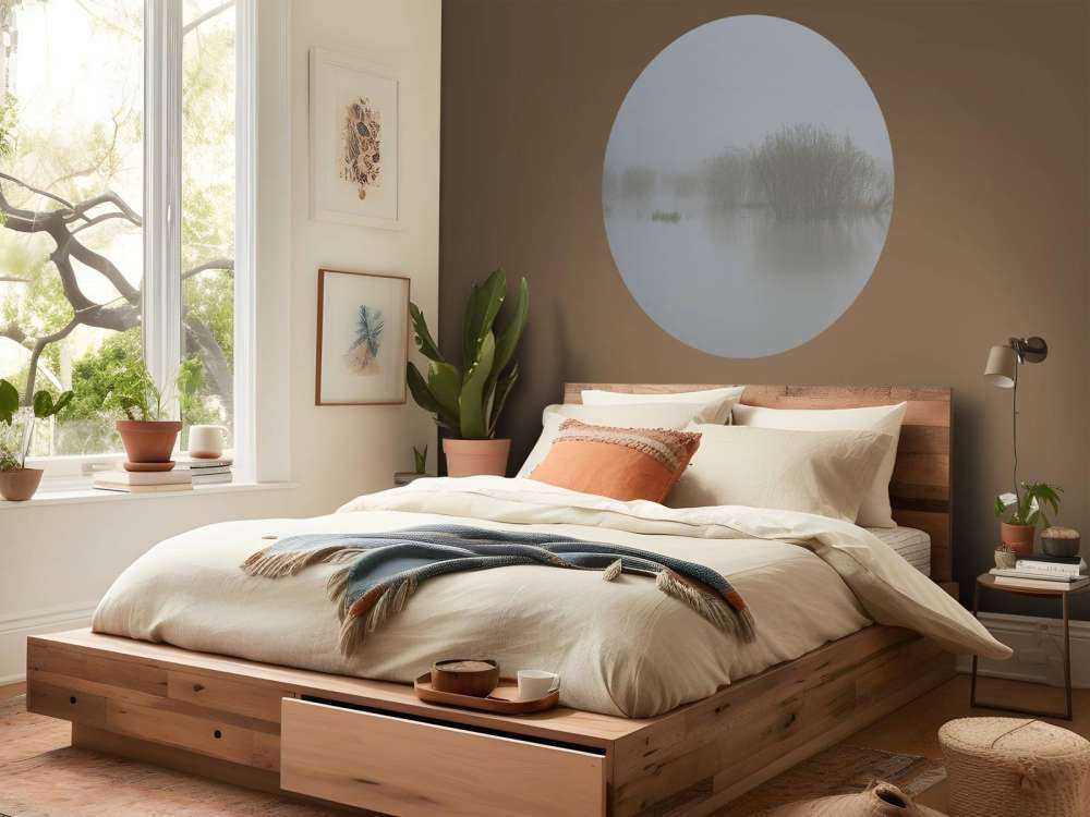 Fog in nature reserve