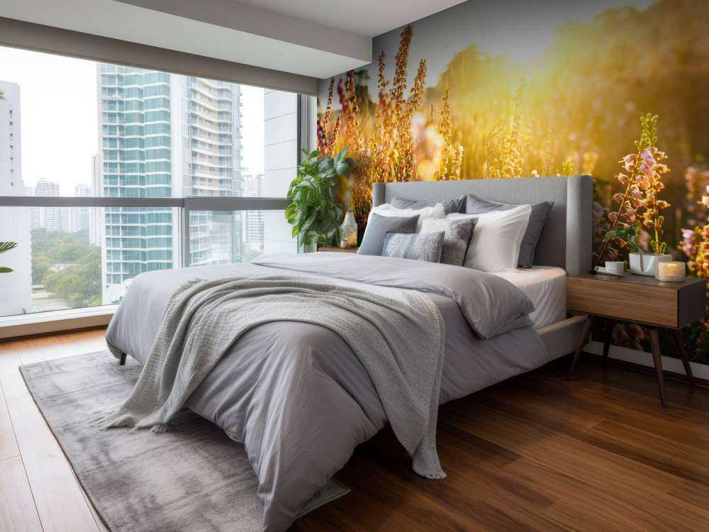 Close-up heather plant