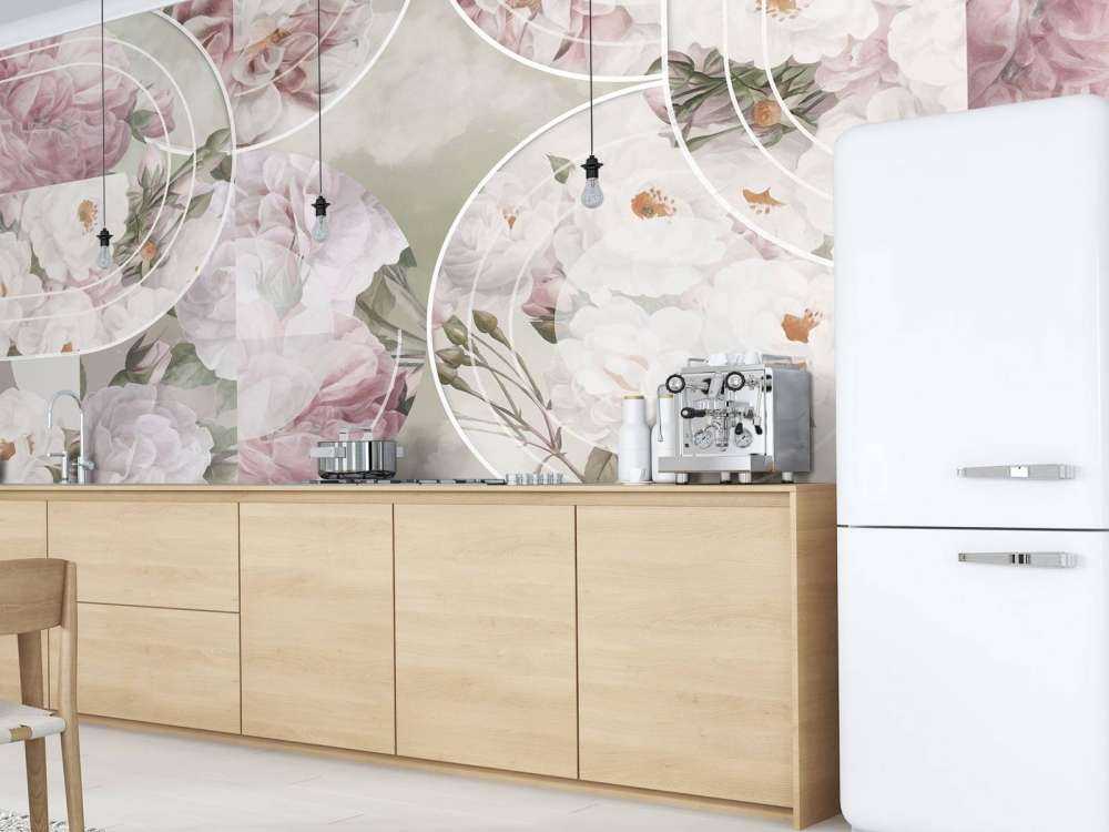 Timeless Floral Elegance - Blush Green