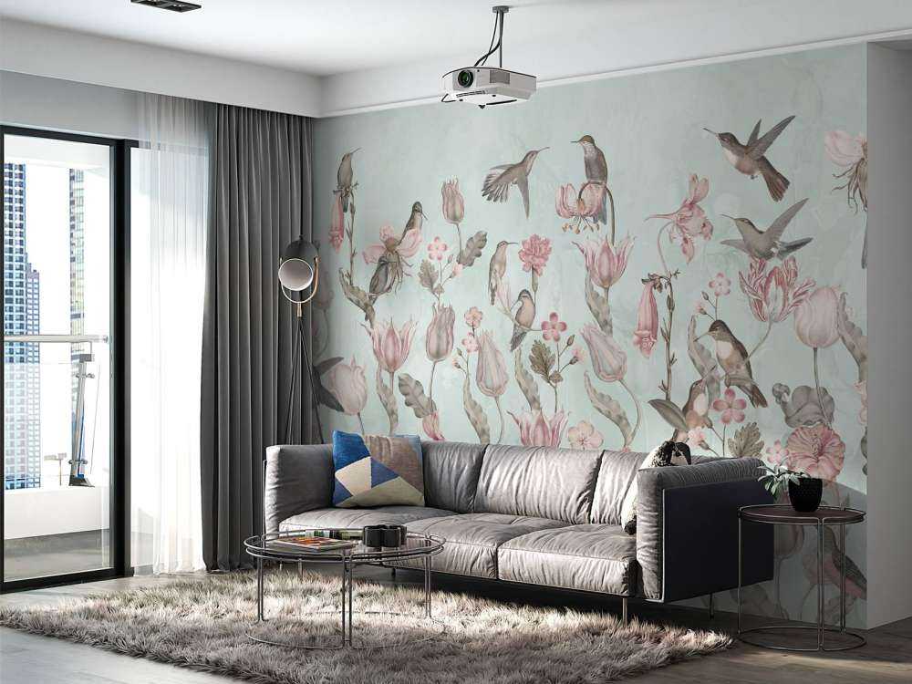 Spring Hummingbird Symphony - Mint Meadow