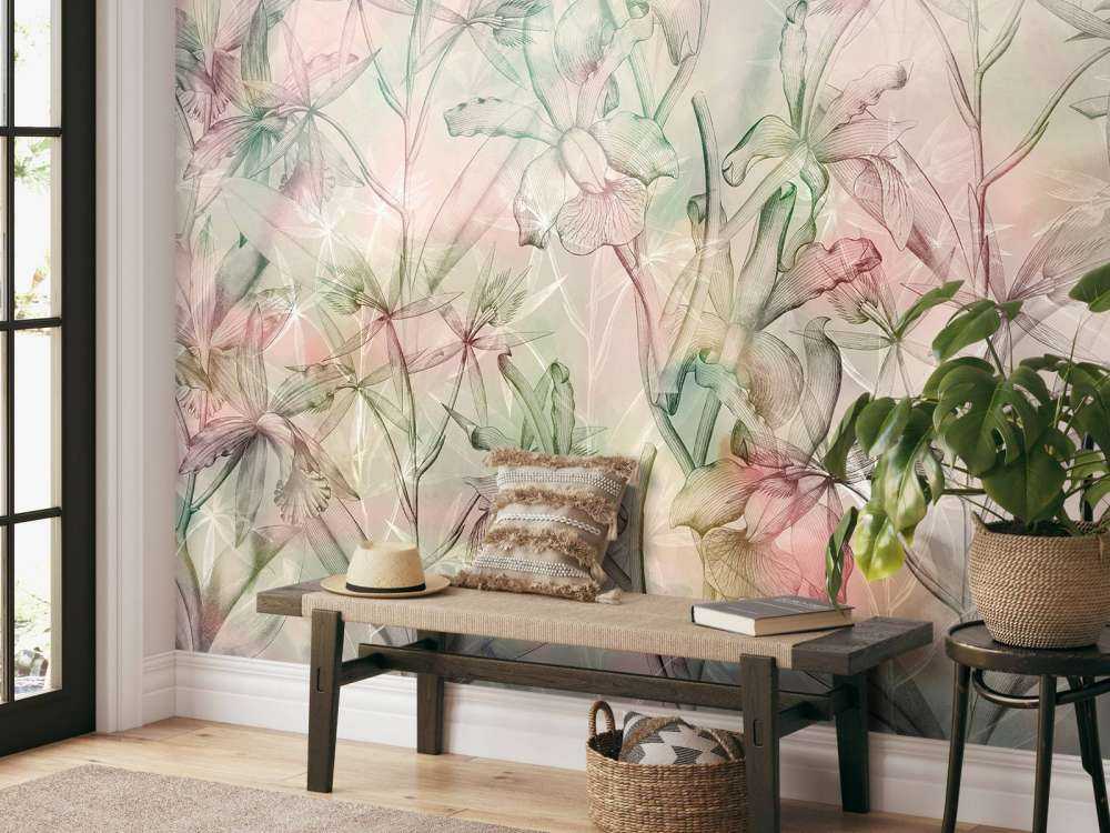 Orchid Mirage in Soft Pastels