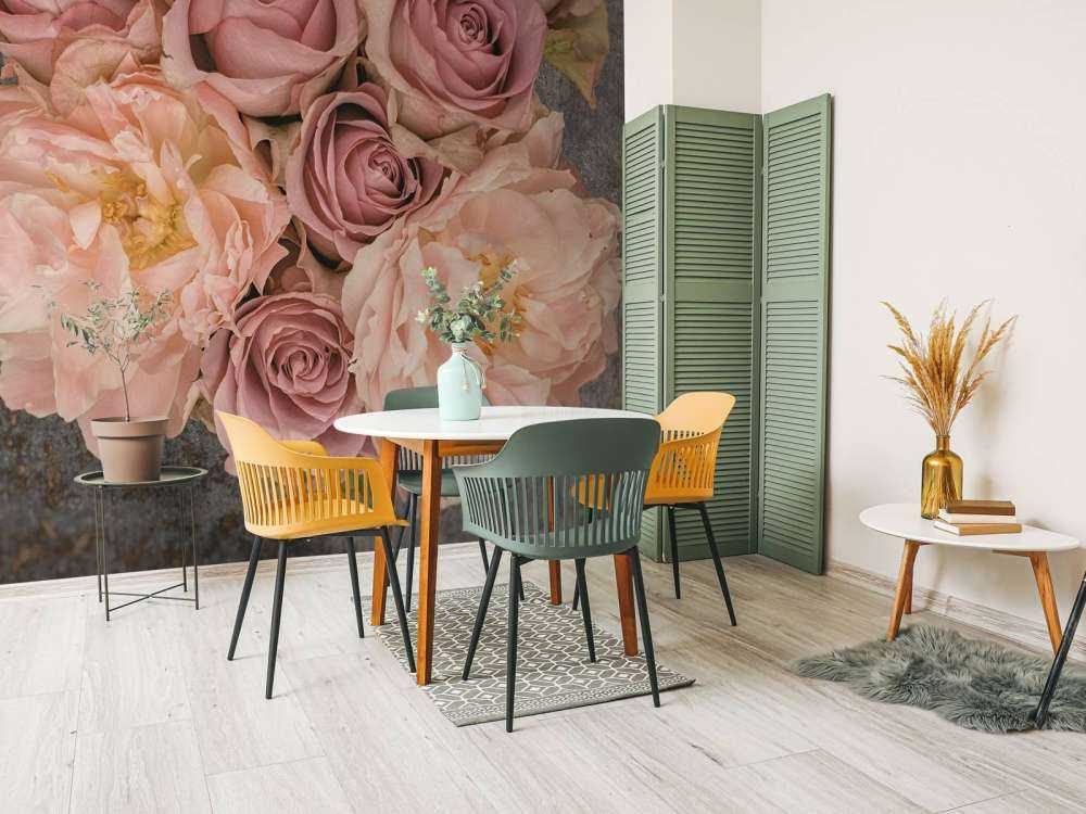 Roses bouquet vintage