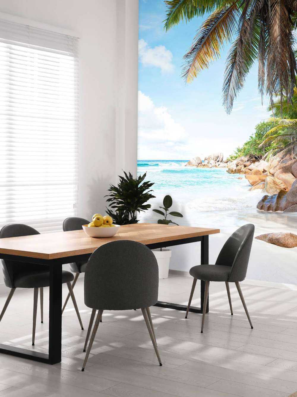 Beautiful tropical sand beach