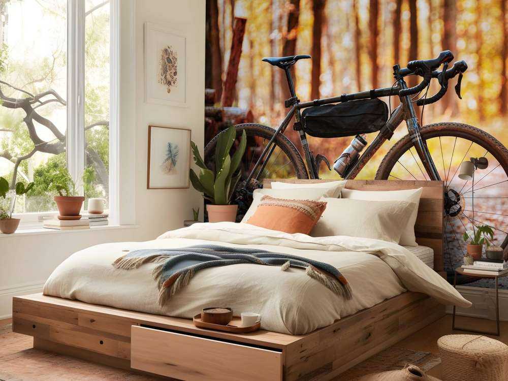 Bike in autumn