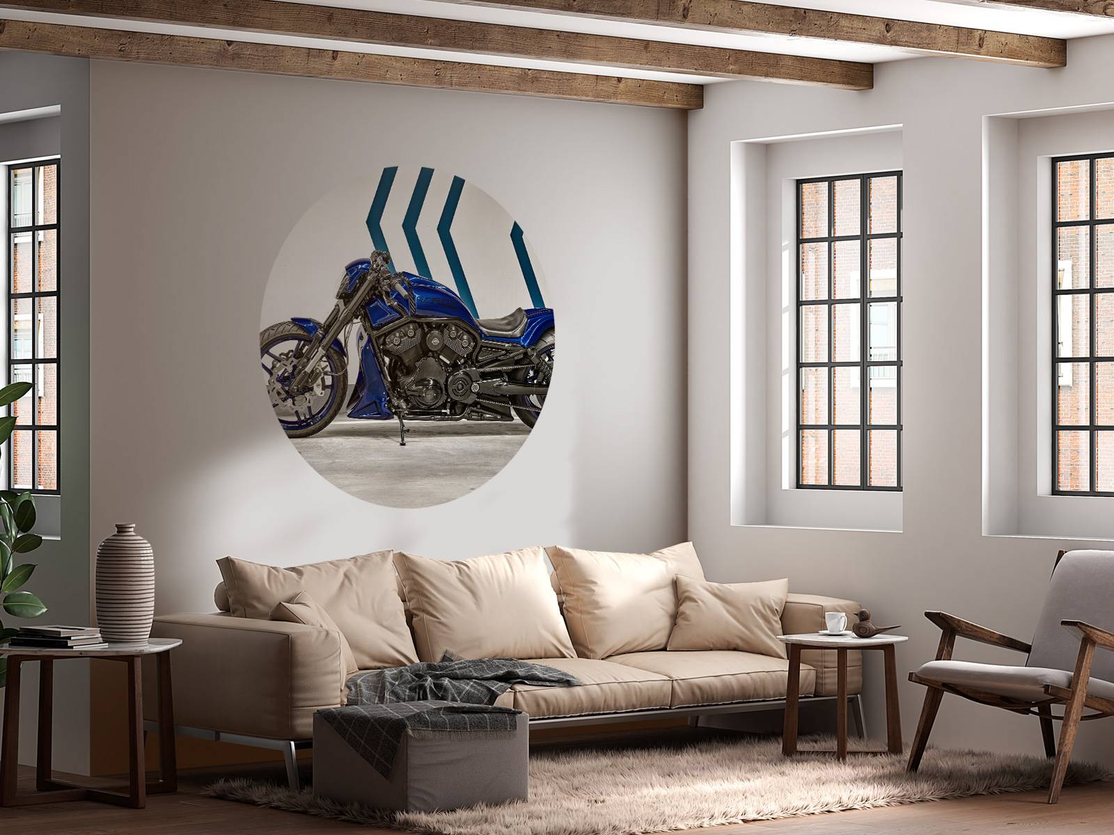 Cool customised motorbike