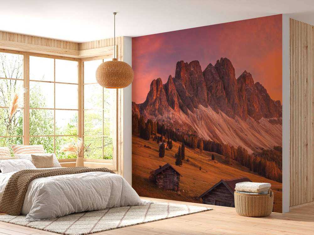 Cabins In The Dolomites