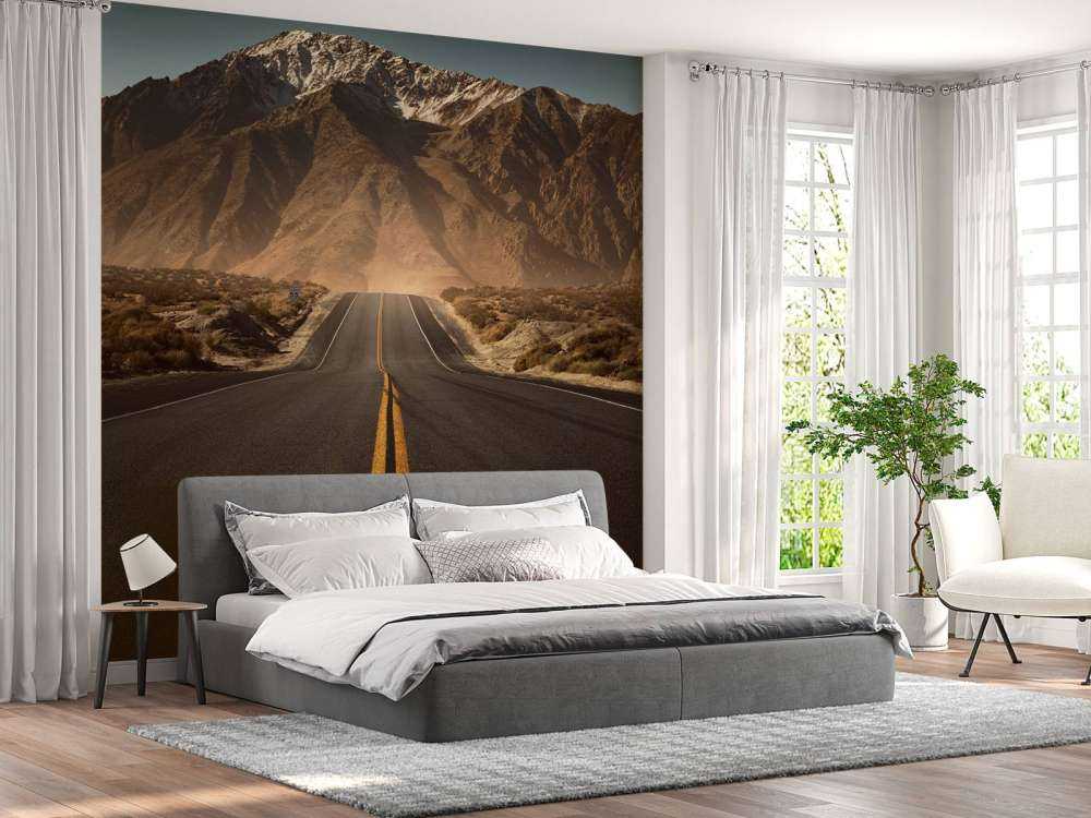 Way through the mountains