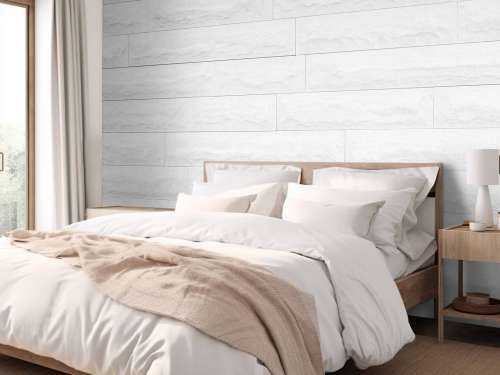 Modern white bricks