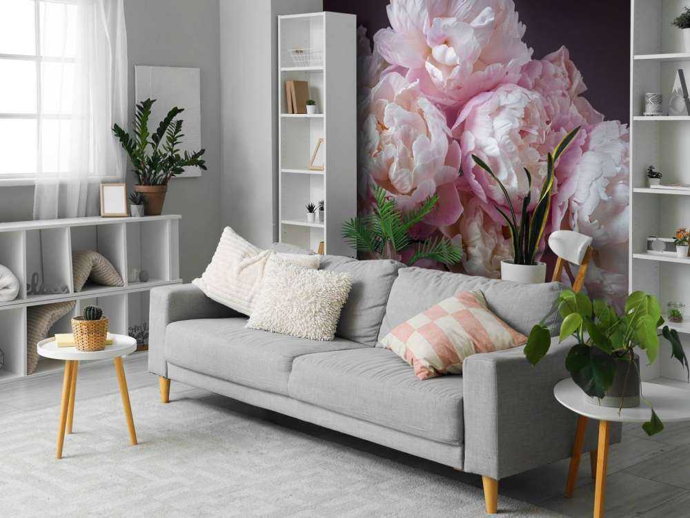 Bunch of peonies