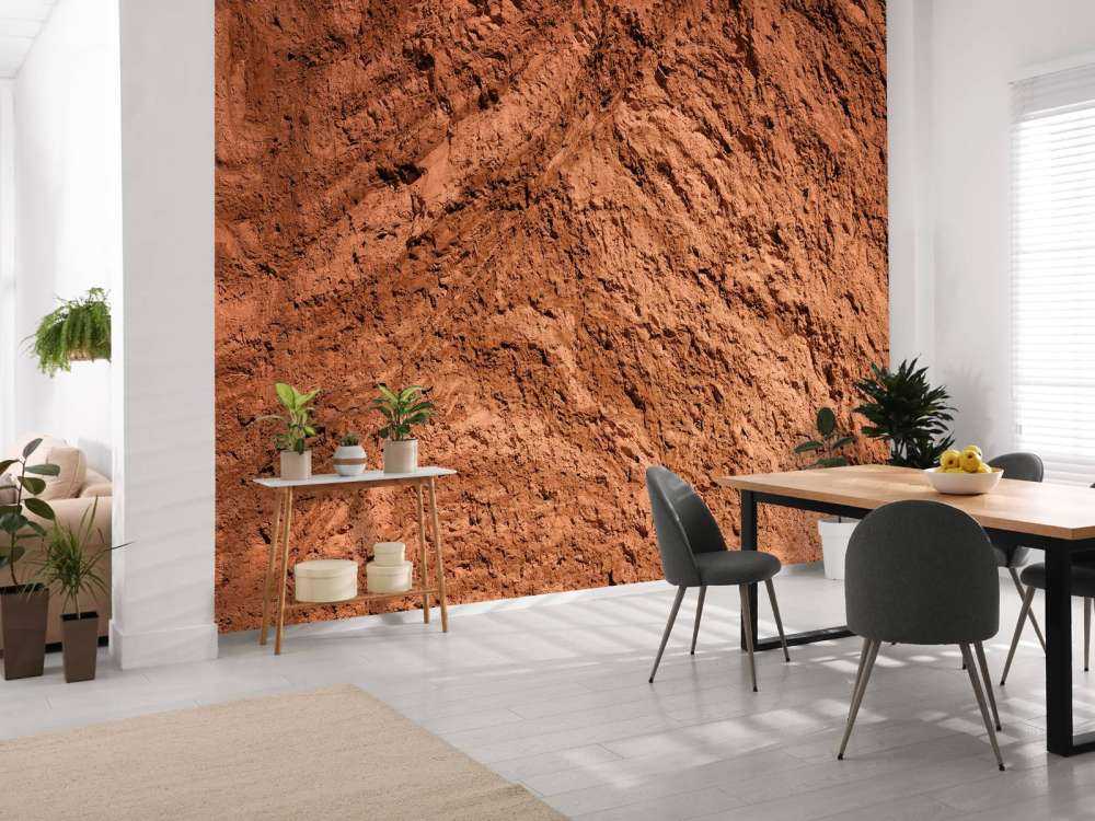 Coarse terracotta structure