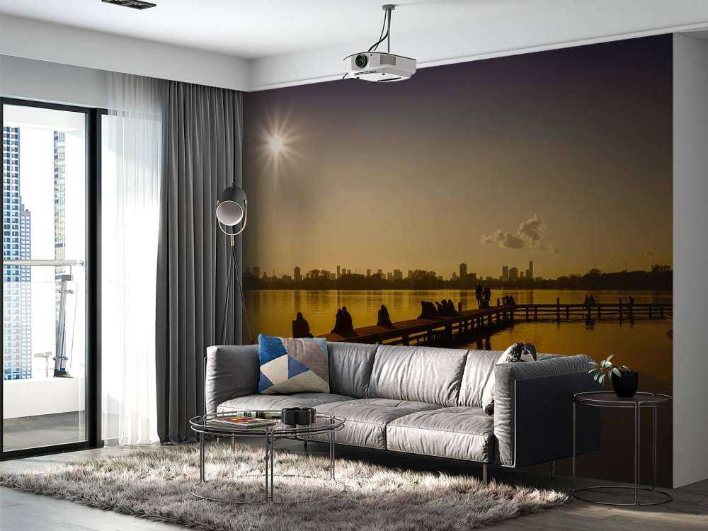 Relaxing at the Kralingse Plas in Rotterdam