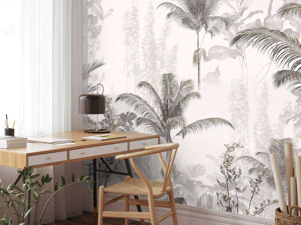 Soft botanical serenity