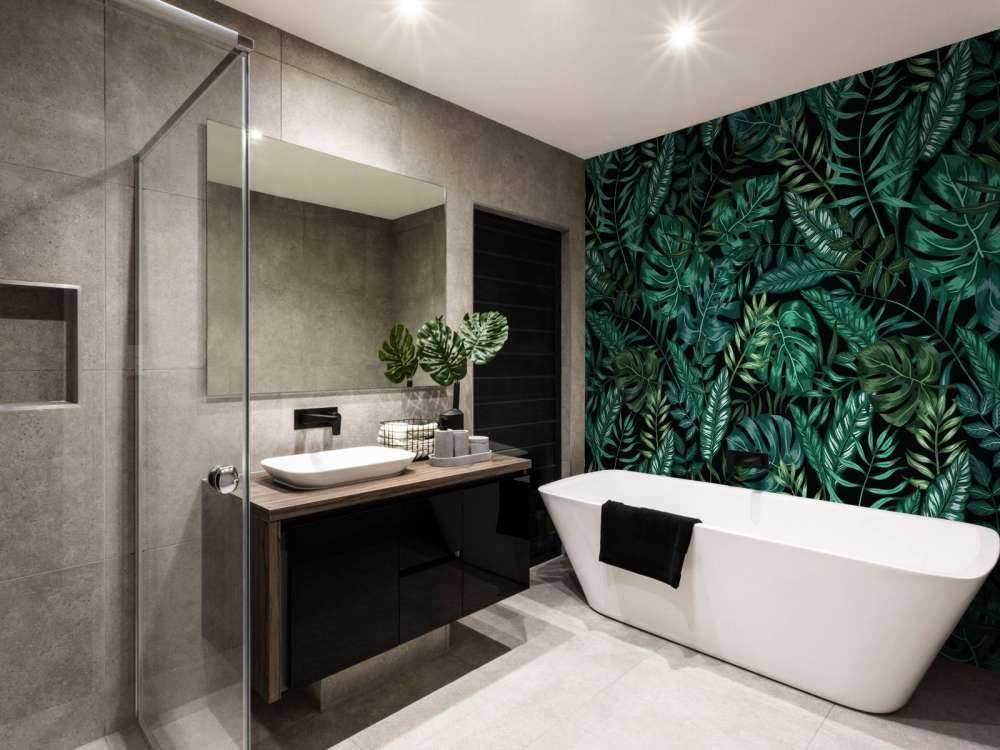 Green leaves illustration