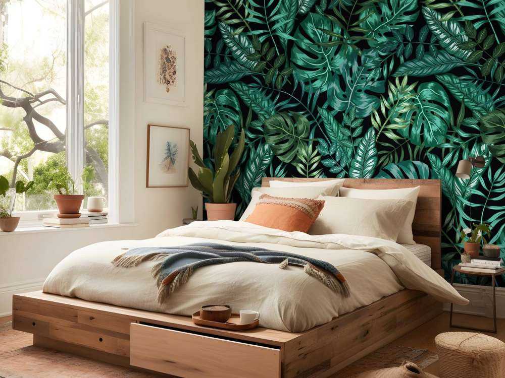 Green leaves illustration