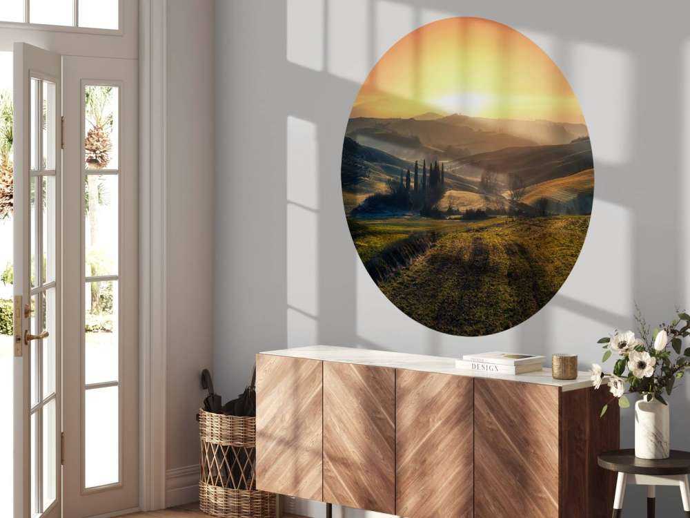 Val d'Orcia in the morning