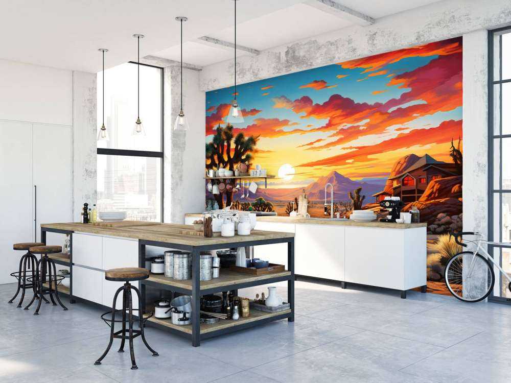 Joshua Tree Log Cabin