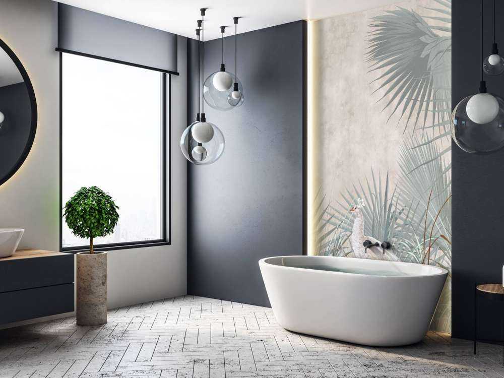 Peacocks in the tropics