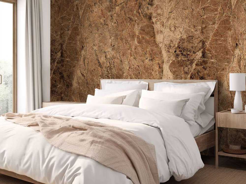 Texture of brown marble