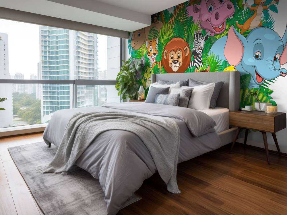 Funny animals for children