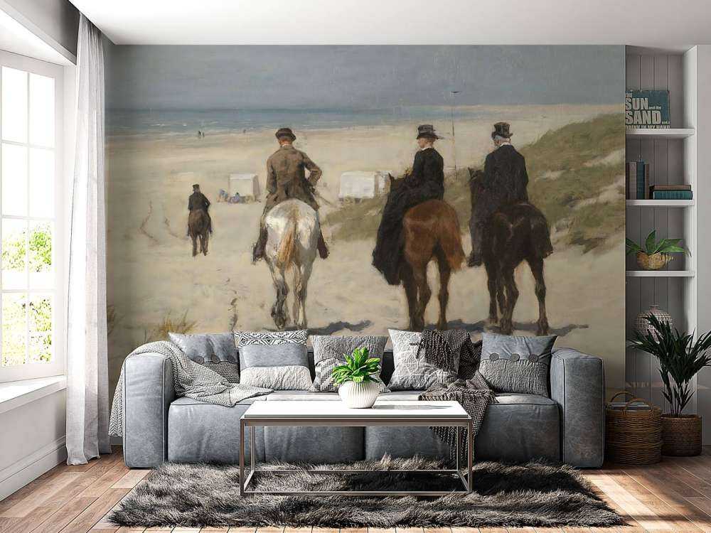 Morning ride along the beach