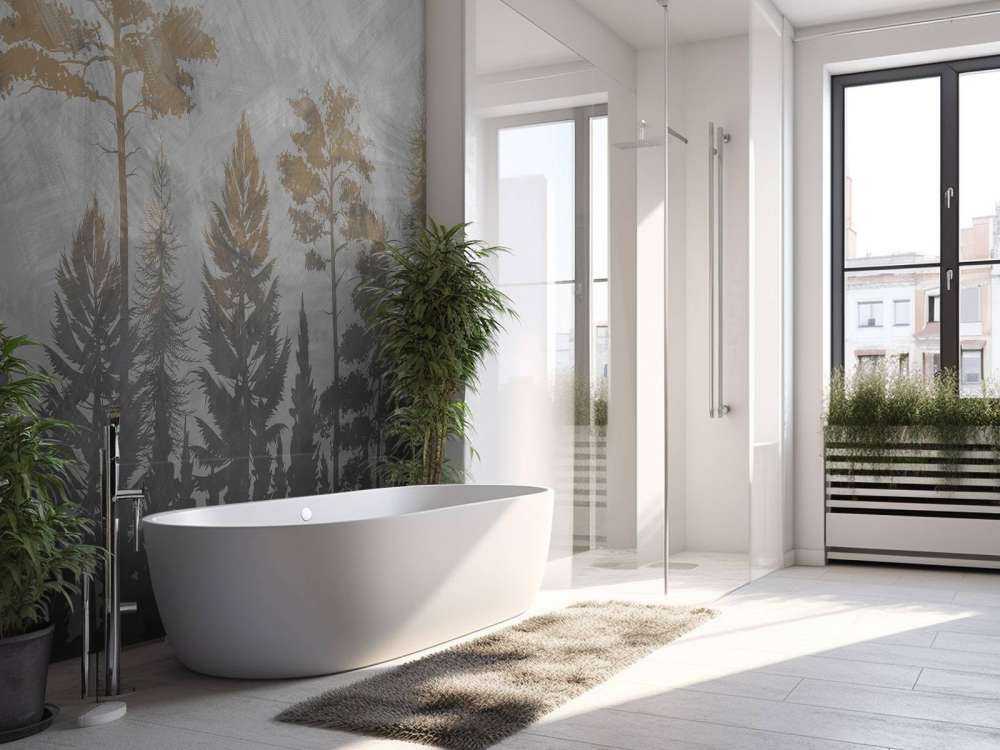 Abstract Forest Whisper