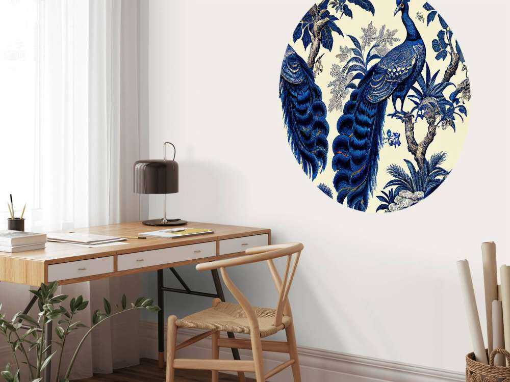 Royal Blue Peacock Splendor