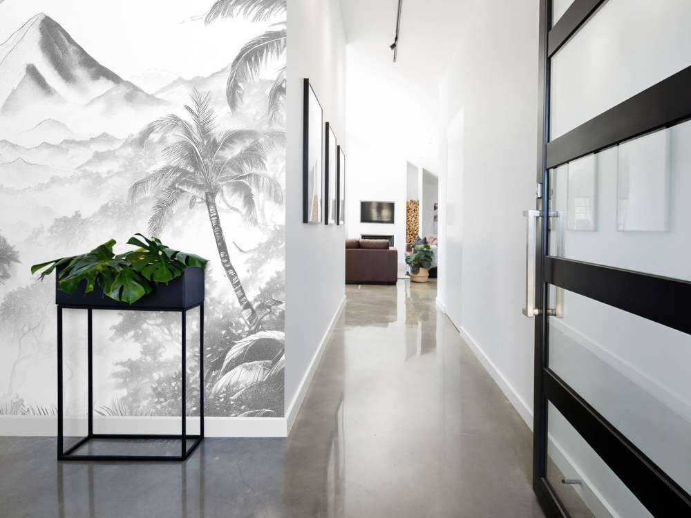 Dawn on Volcanic Island