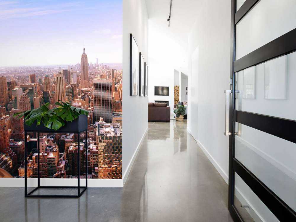 New York vanuit vliegtuig