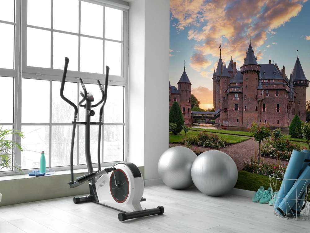 Kasteel de Haar, achtertuin