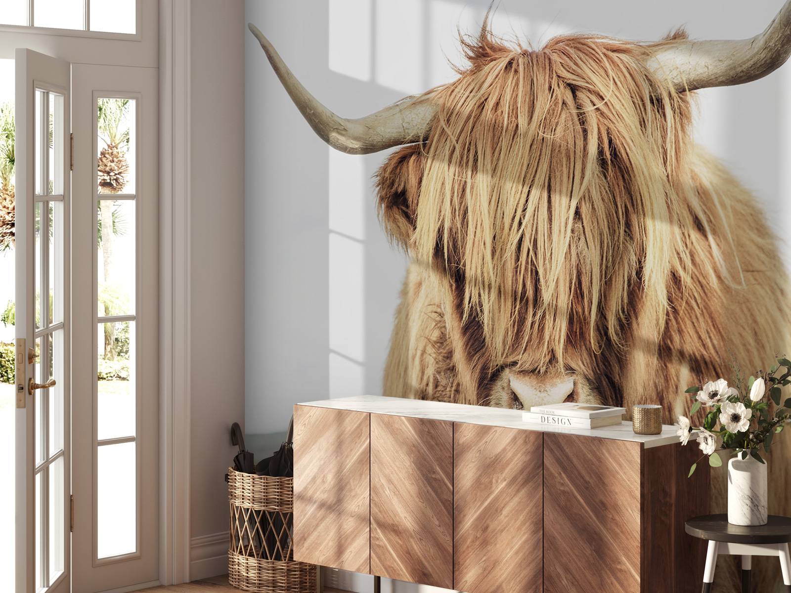 Close-up of a Scottish Highlander