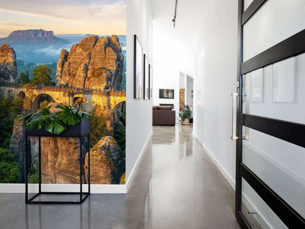 Bridge in the mountains