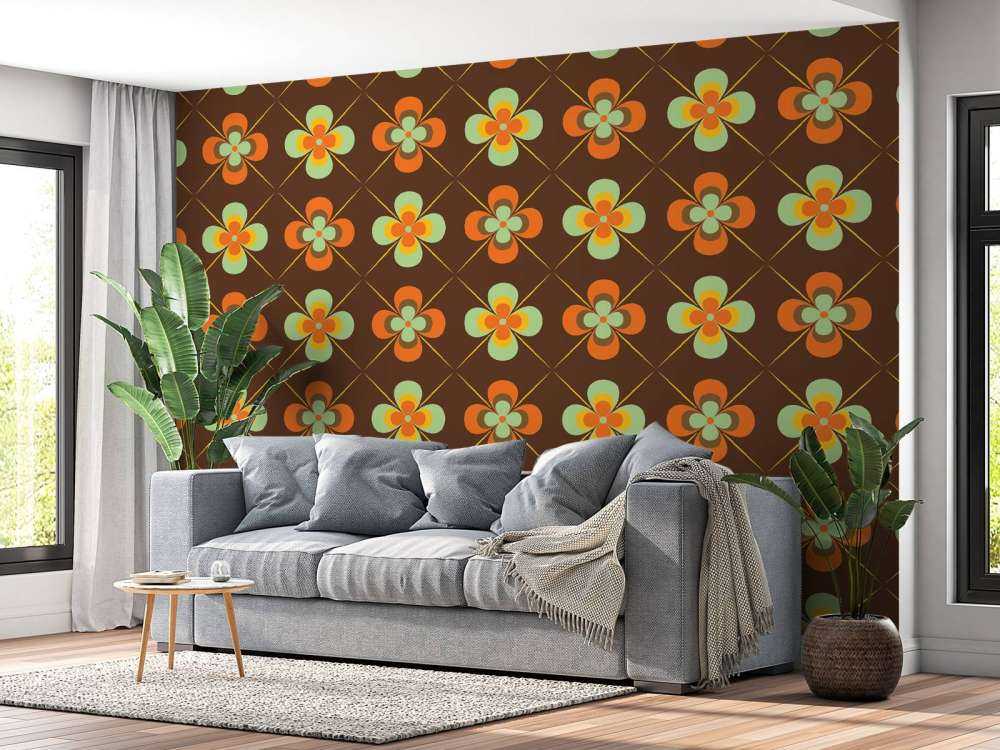 Vintage daisies flowers