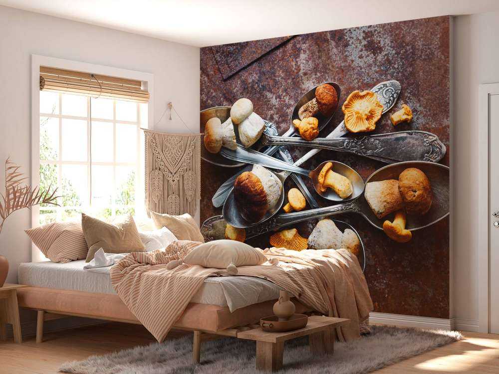 Spoons Wild mushrooms