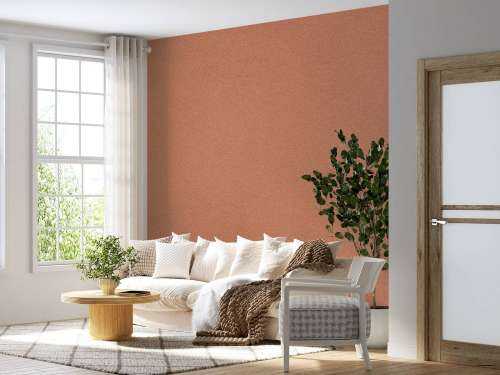 Terracotta concrete with light structure