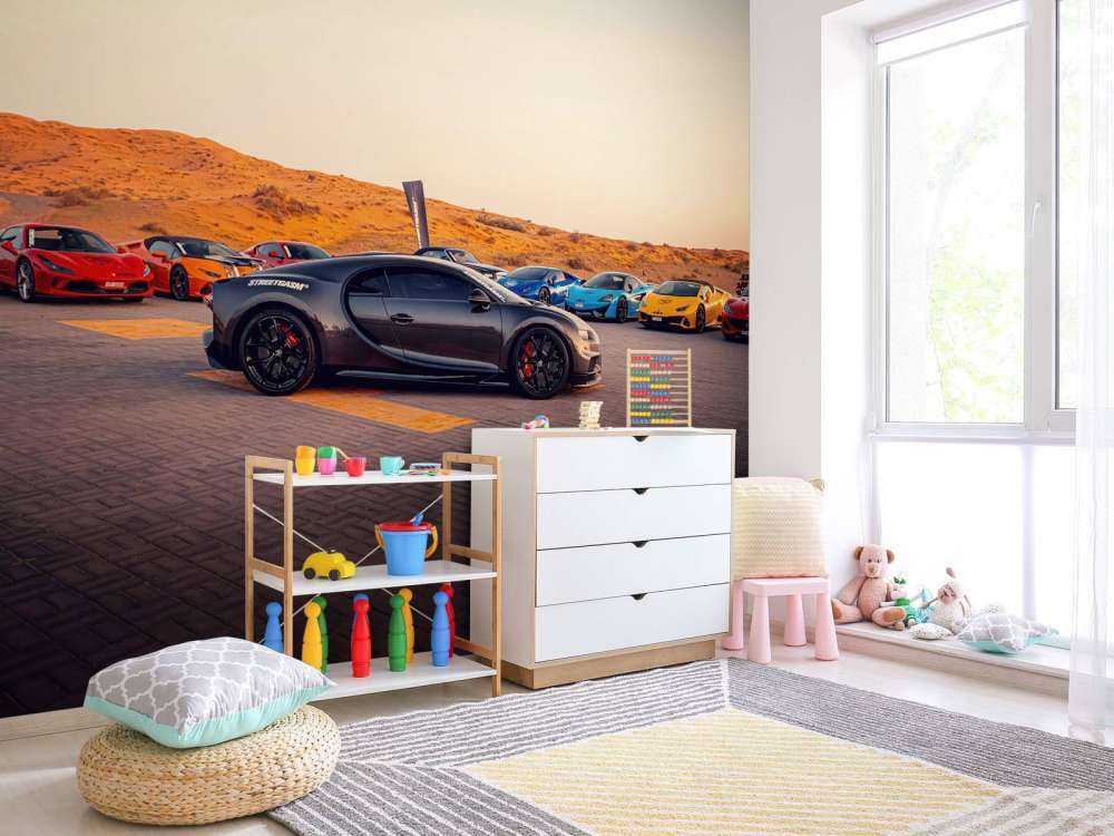 Bugatti Chiron and friends