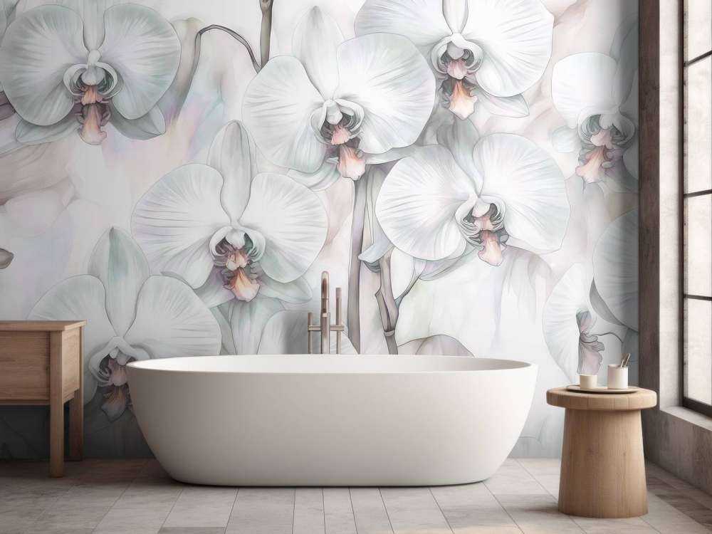 Orchids Paradise Dark Green